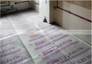 地面瓷磚、石材保護(hù)工藝